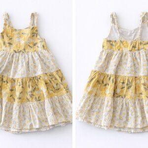 Catherine Malandrino Girls Tiered Floral Dress – Size 5T